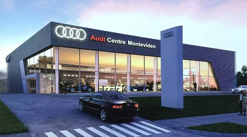 Uruguay Audi 4S Store hall